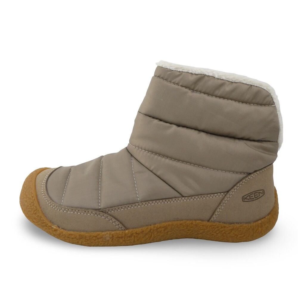Keen Women's US 7.5 Howser Fold Down Timberwolf Taupe Pull On Shoes NWOB